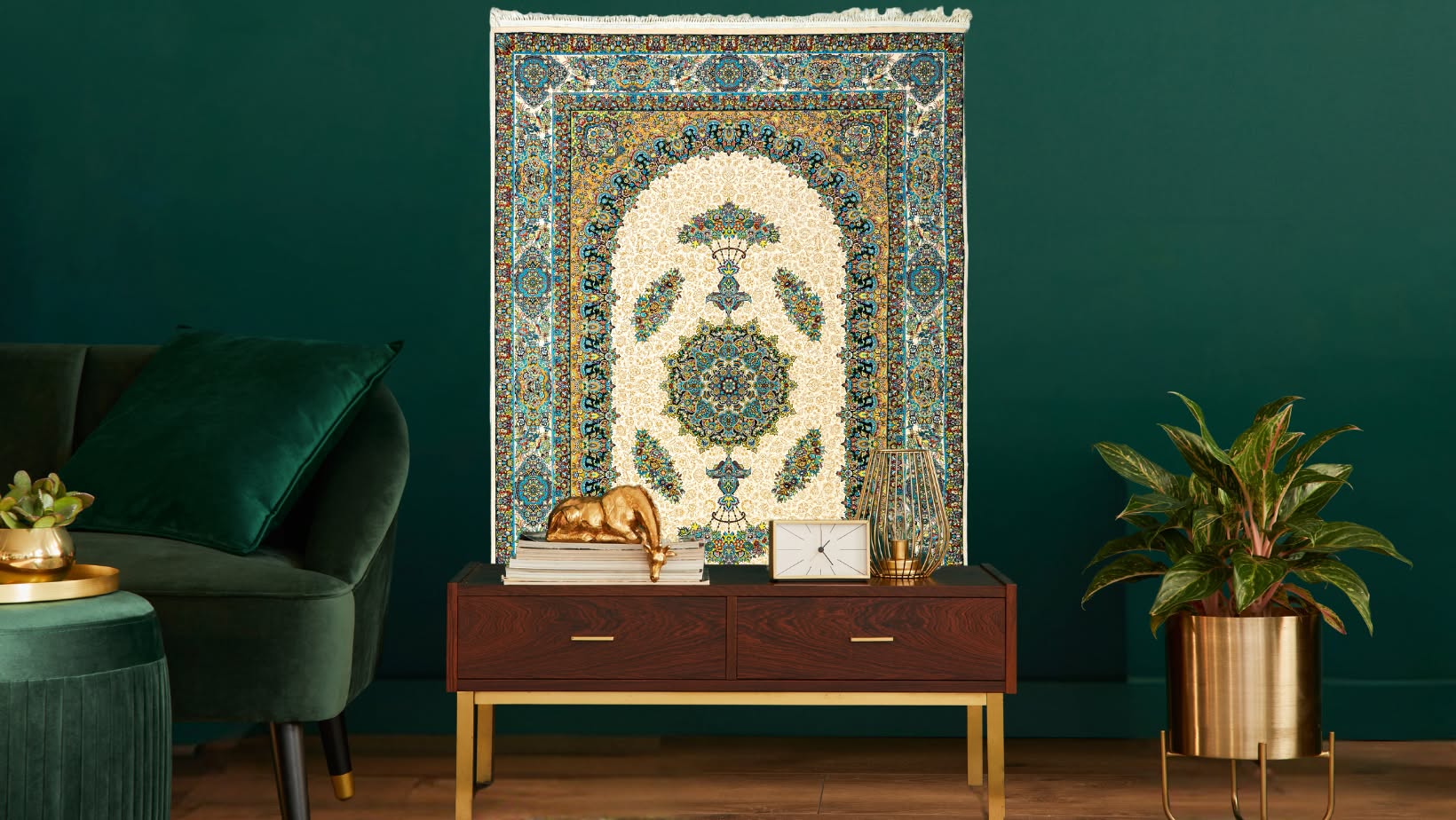 Ambiente con tapete Safron Rugs